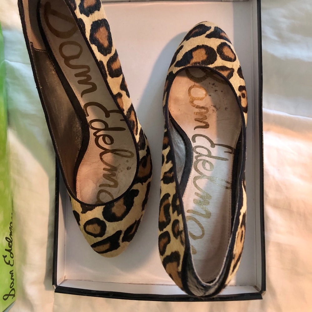 Sam Edelman Leopard Pumps - Picture 2 of 4